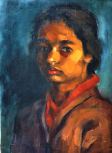 Self Portrait, SB.2.1964 15x20in, Oil on canvas