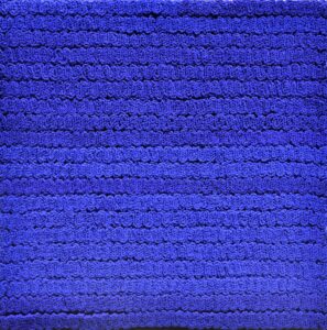 Untitled, SB.31.2006, 35x35x3in, Relief with wool on canvas