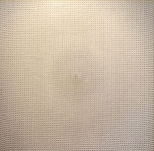 Untitled, SB.60.2007, 30x30in, Relief with wool on canvas