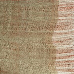 Untitled, SB17.2009, 36x36in, Relief with silken thread on canvas